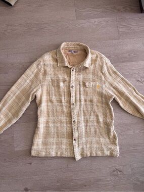 UO Yellow Plaid Jacket